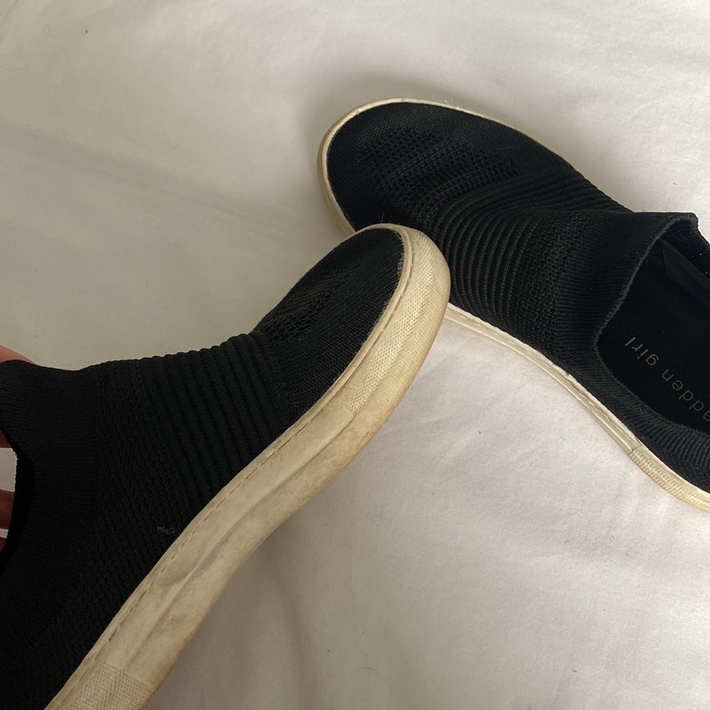 Madden Girl Black Slip On Shoes - Picture 5 of 6